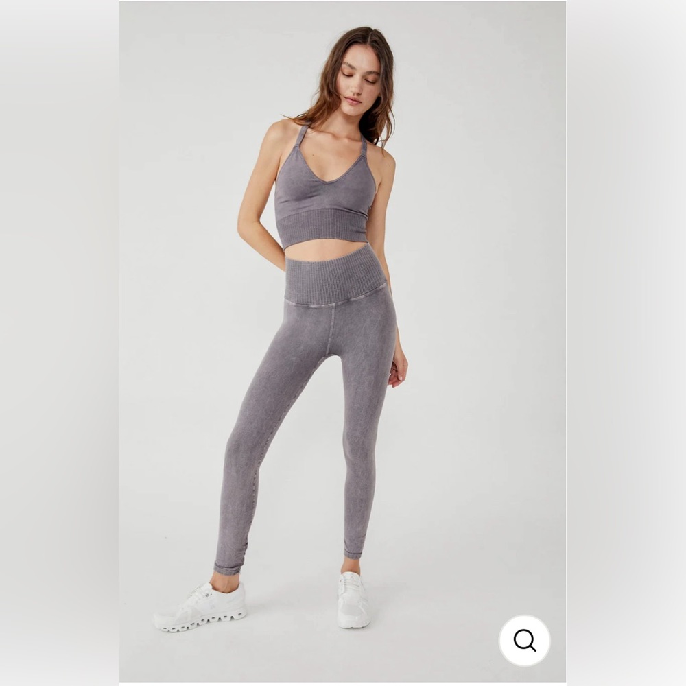 Free People Good Karma High- Rise Leggings